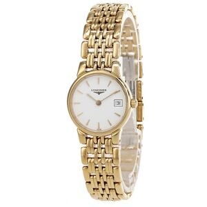 LONGINES La Grande Classique SS Gold White Dial Date Women's Watch